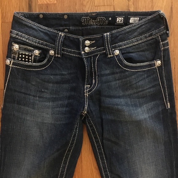 Miss Me Boot Cut Jeans - Picture 4 of 7